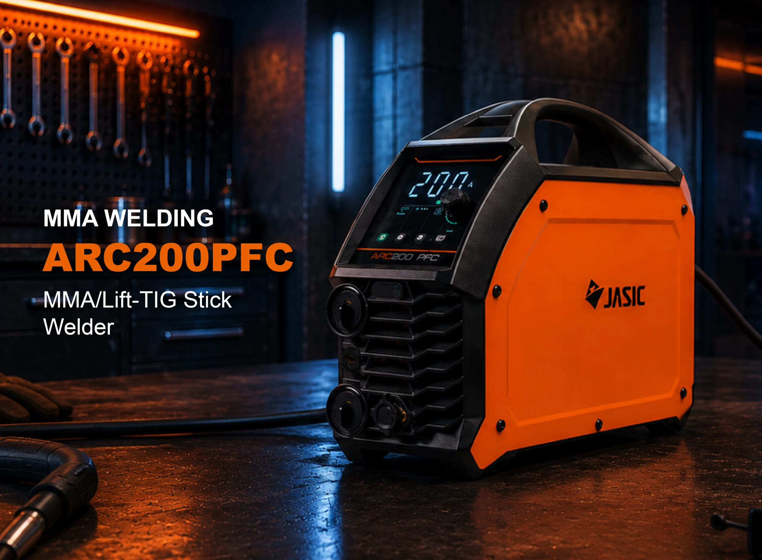 JASIC ARC200PFC MMA/Lift-TIG stick welder