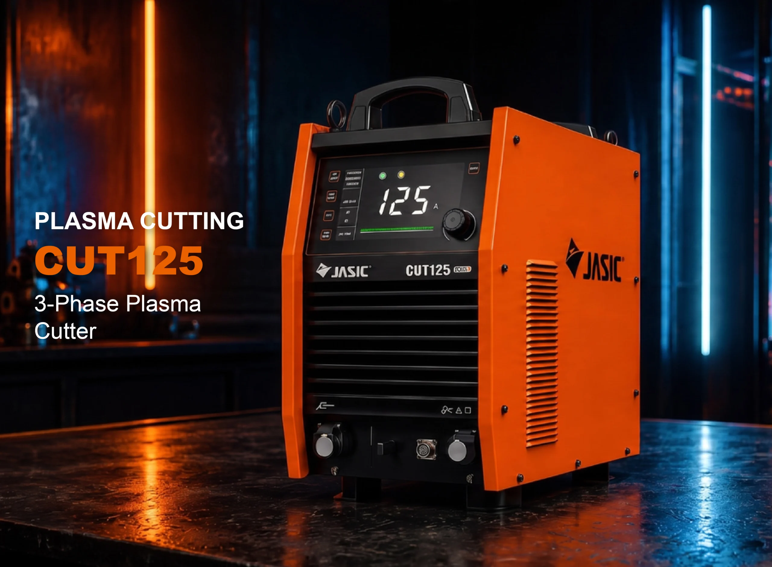 JASIC CUT125 3-phase plasma cutter