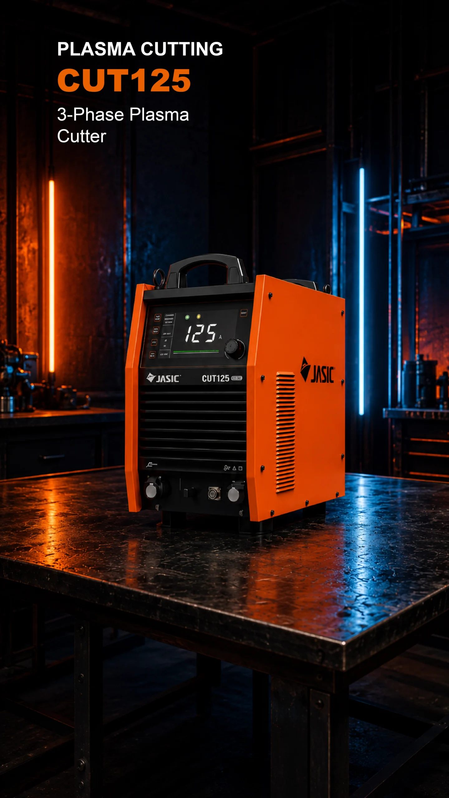 JASIC CUT125 3-phase plasma cutter